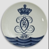 1892 Royal Copenhagen Mindeplatte