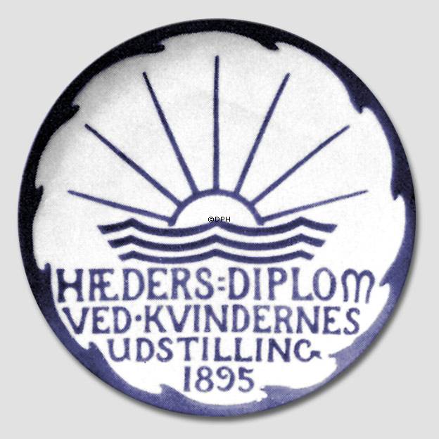 1895 Royal Copenhagen Mindeplatte