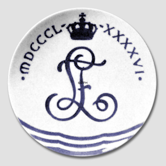1896 Royal Copenhagen Mindeplatte