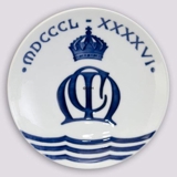 1896 Royal Copenhagen Memorial plate