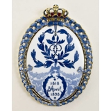 1818-1898 Royal Copenhagen Memorial plate