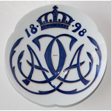 1818-1898 Royal Copenhagen Memorial plate