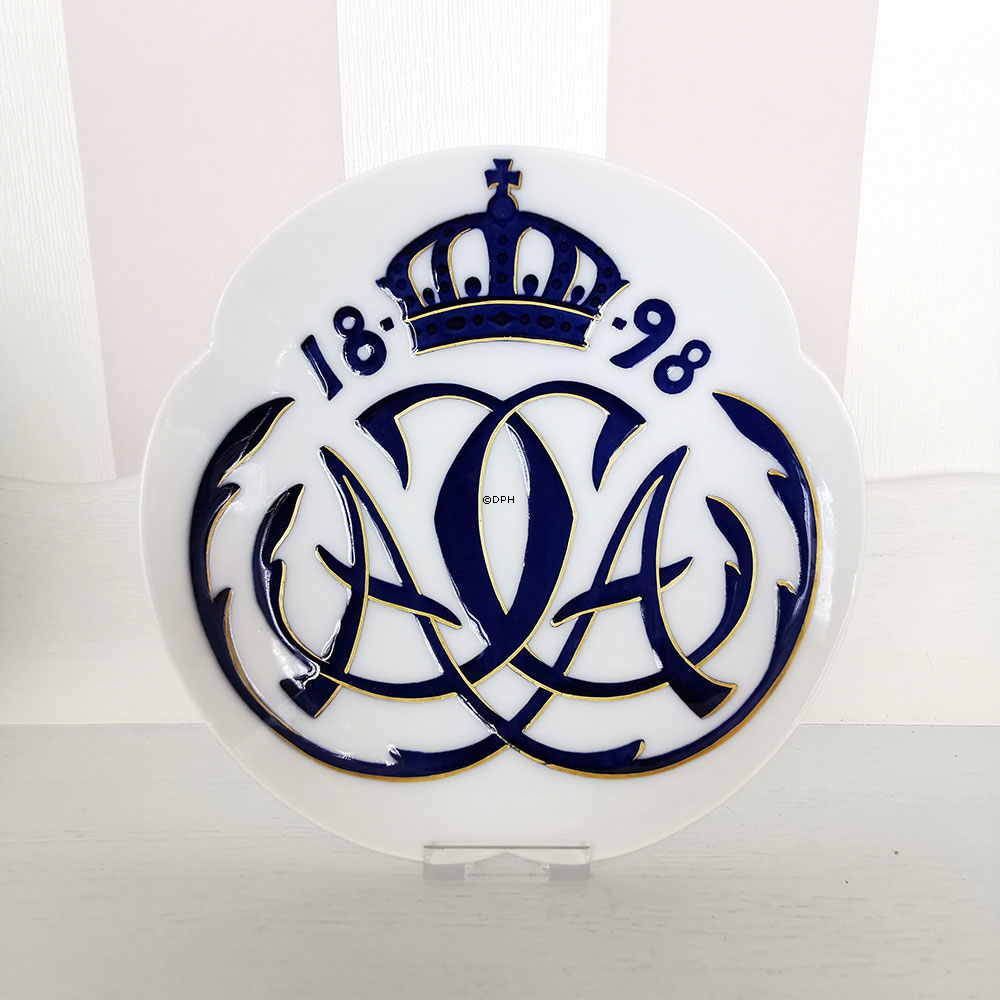 1818-1898 Royal Copenhagen Mindeplatte