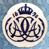 1818-1898 Royal Copenhagen Mindeplatte