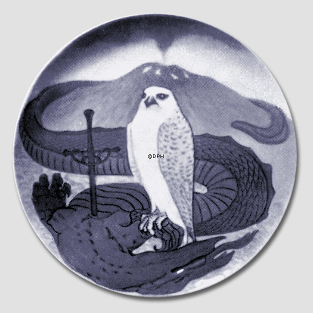 1898 Royal Copenhagen Mindeplatte