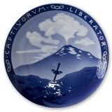1899 Royal Copenhagen Mindeplatte, CAPTIVORUM LIBERATOR
