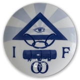 1899 Royal Copenhagen Mindeplatte, Odd Fellow