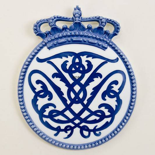 1906 Royal Copenhagen Mindeplatte, Tronbestigelsen