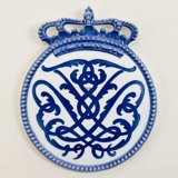 1906 Royal Copenhagen Mindeplatte, Tronbestigelsen