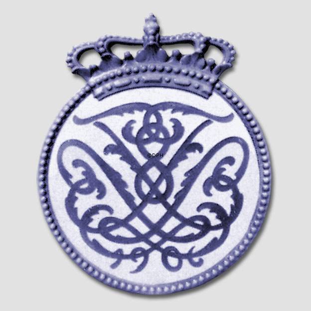 1906 Royal Copenhagen Mindeplatte, Tronbestigelsen