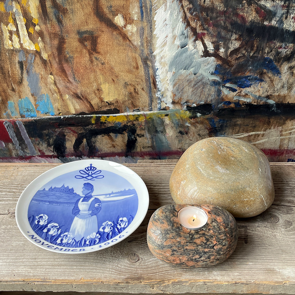 1906 Royal Copenhagen Mindeplatte, NOVEMBER 1906