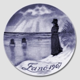 1907 Royal Copenhagen Memorial plate, FANO