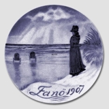 1907 Royal Copenhagen Mindeplatte, FANØ