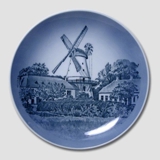 Plate with Dybboel Mill, Royal Copenhagen