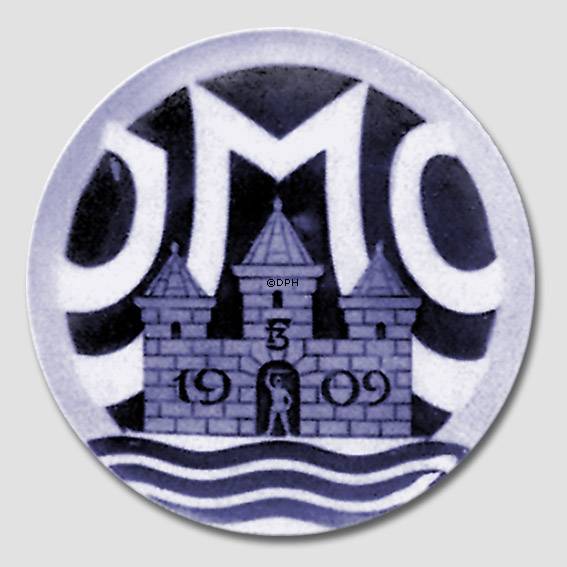 1909 Royal Copenhagen Mindeplatte