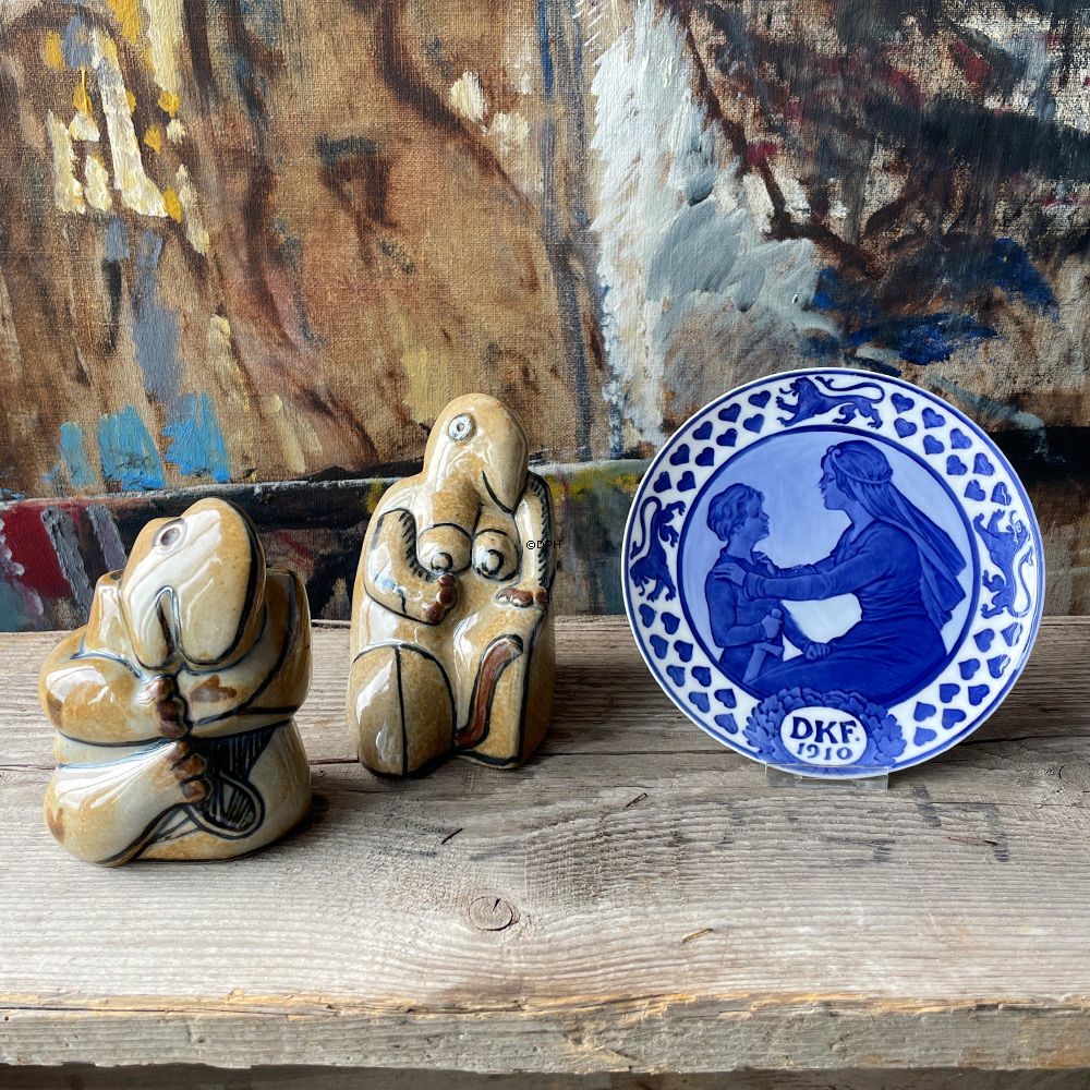 1910 Royal Copenhagen Mindeplatte, DKF 1910