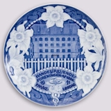 1911 Royal Copenhagen Memorial plate, HANDELS-REJSENDEFORENINGEN AF 1886. 1911 PAASKE LØRDAG.