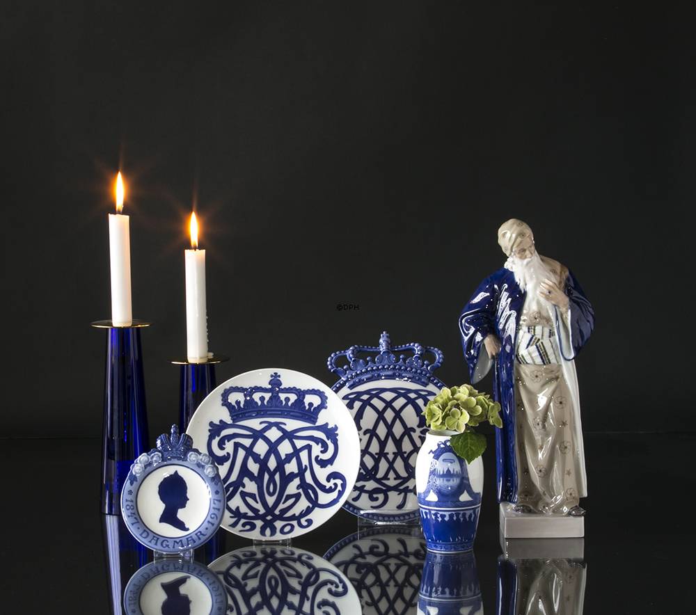 1912 Royal Copenhagen Mindeplatte, Tronbestigelsen Christian X og Alexandrine