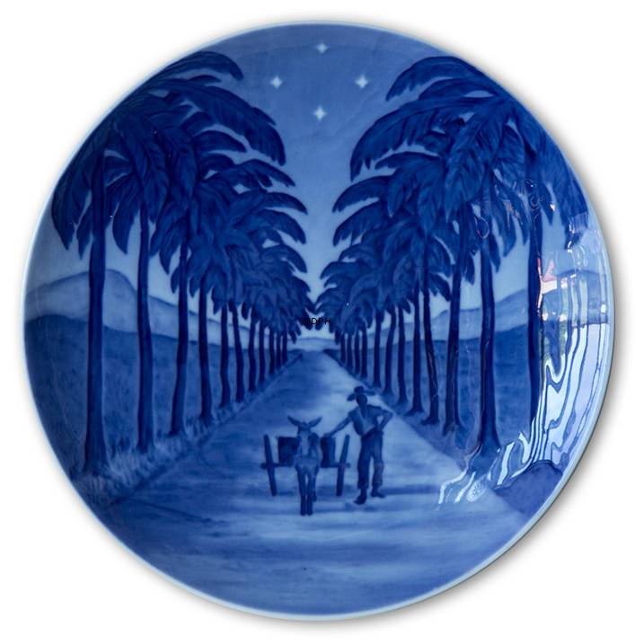 1912 Royal Copenhagen Mindeplatte, Vestindisk mindeplatte.