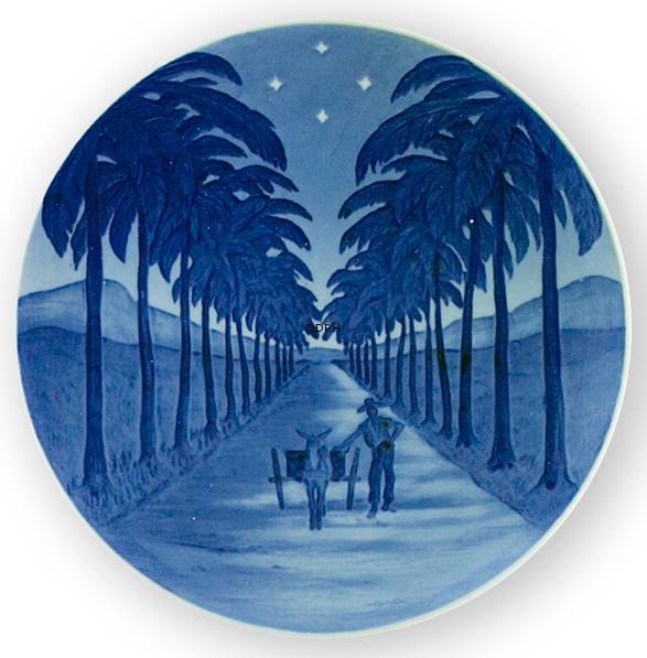 1912 Royal Copenhagen Mindeplatte, Vestindisk mindeplatte.