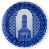 1913 Royal Copenhagen Memorial plate, The church of our Lady in Copenhagen.