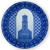 1913 Royal Copenhagen Memorial plate, The church of our Lady in Copenhagen.