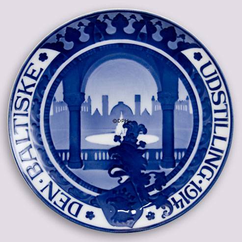 1914 Royal Copenhagen Mindeplatte, DEN BALTISKE