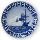 1849-1914 Royal Copenhagen Gedenkteller, Helgoland Teller