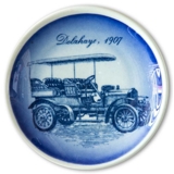 Royal Copenhagen Plakette Nr. 154, Delahaye 1907