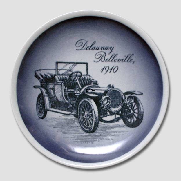 Royal Copenhagen Plaquette nr. 155, Delauney Belleville 1910
