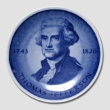 Royal Copenhagen Plakette Nr. 176, Thomas Jefferson, US-Präsidenten