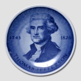 Royal Copenhagen Plaquette nr. 176, Thomas Jefferson