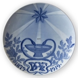 1879-1919 Royal Copenhagen Temperance Movement Memorial plate, 1879 DAF 1919.