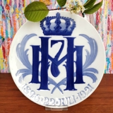 1896-1921 Royal Copenhagen Gedenkteller 1896 22. JULI 1921.