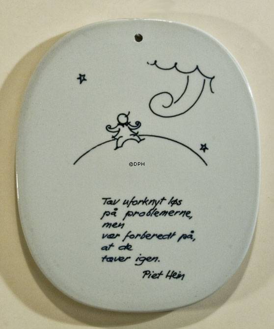 Piet Hein platte, Royal Copenhagen nr. 2-3713