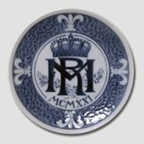 1921 Royal Copenhagen Gedenkteller, MR MCMXXI