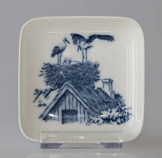 Skål med storke, Royal Copenhagen