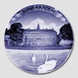 1923 Royal Copenhagen Mindeplatte, Sorø Akademi