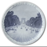 1925 Royal Copenhagen Memorial plate, World exhibition in Paris