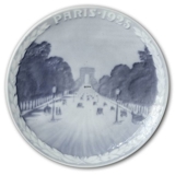 1925 Royal Copenhagen Mindeplatte, Verdensudstillingen i Paris