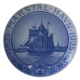 1825-1925 Royal Copenhagen Gedenkteller MARSTAL HAVN 1825-1925