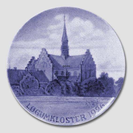 1926 Royal Copenhagen Mindeplatte, Løgumkloster 1926