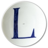 Royal Copenhagen plate with "L" Extremely rare !!! - Age unknown