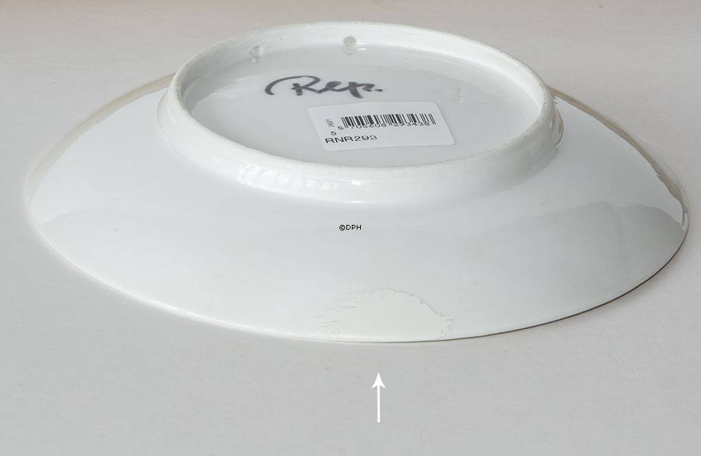 Royal Copenhagen platte med "V" Ekstrem sjælden!!! - Alder ukendt