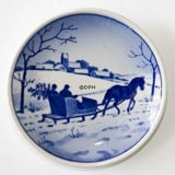 Royal Copenhagen Plaquette no. 3, Winter Landscape