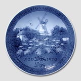 1970 Royal Copenhagen Jubilærumsplatte, Nordslesvigs genforening 1920-1970