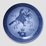 Mail plate 1624-1974, Royal Copenhagen