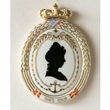 Royal Copenhagen Silhuet platte, Prinsesse Marie