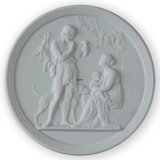 Royal CopenhagenThorvaldsen Biscuitplate Autumn