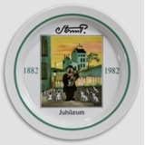 Royal Copenhagen Jubilæumsplatte nr. 6 Storm P. 1882-1982